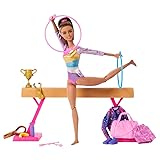 Barbie Gymnastics Doll & Accessories, Playset with