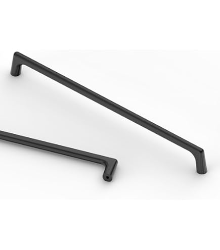 SAILING 10 Pack Cabinet Handles - 6.3" (160mm) Center-to-Center, Matte Black, Zinc Alloy, For Kitchen & Bedroom - View #5