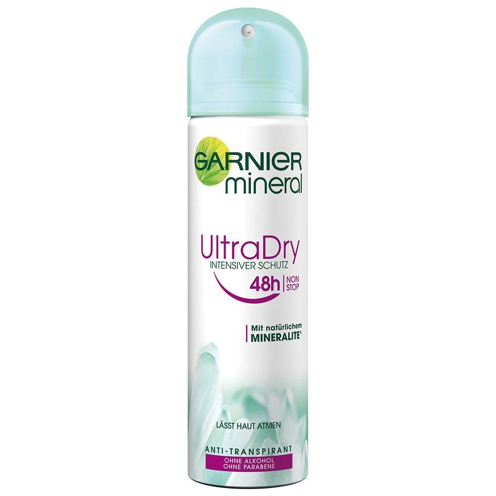 Garnier Spray Deodorant Ultra Dry 150 Ml Antiperspirant