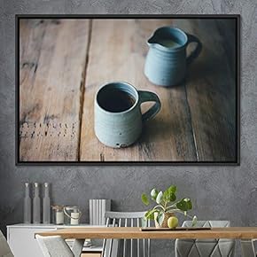 signwin Framed Canvas Wall Art Coffee in The...
