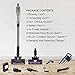 Makit Home Cordless Stick Vacuum Cleaner, 18Kpa Powerful Suction Vacuum Cleaner Lightweight Handheld VacuumBrushless Motor for Pet Hair Home Hard FloorCleaning (1 Battery Included)