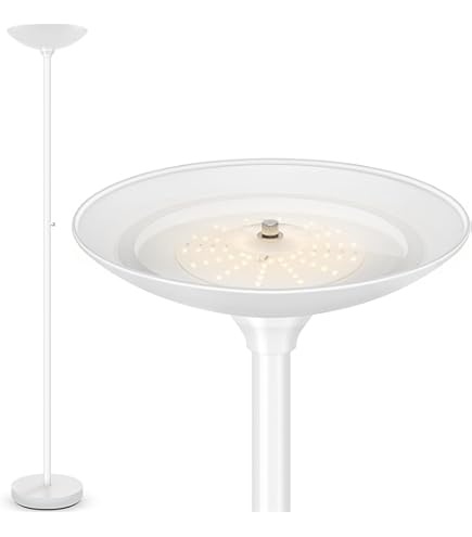 iichan 6002　ライト10本 Floor Lamp, 70.5 InchTorchiere Standing Lamp, 20W 2000LM LED