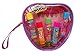 Shopkins Lip Balm 5 Scented Tubes Gift Set in a Reusable Wristlet Bag