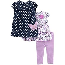 Simple Joys by Carter's Baby Girls' 3-Piece Playwear Set