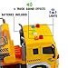 Gizmovine Friction Powered Lift Bucket Truck Toy, Super Duty Lift Construction Vehicle Toy for Kids, 1:16 Scale