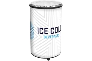 IRP Ice Hawk | 72 qt Cooler with Wheels Durable Rotomolded Insulated | Made in USA | for Patio Bar Beverages Party Events | Black