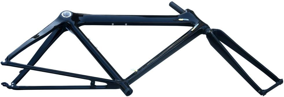 AideTek Full Carbon UD Clear Coating 700C Road Bike 3K Clear Frame Fork 540mm