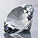 JKK SALE 100 mm Cut Glass Crystal Giant Diamond Jewel Paperweight