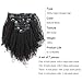 ABH AMAZINGBEAUTY HAIR Afro Coily Clip in Hair Extensions Real Human Hair 4B and 4C Double Wefts Remy Coily Clip ins for African Americans 120 Grams 7pcs 17 Clips, #1B Natural Black 20 Inch