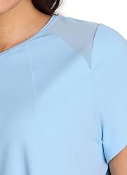 RBX Active Plus Size Women's Workout Top with Mesh