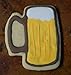 Cold Draft Beer Mug Cookie Cutter