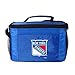 NHL New York Rangers Insulated Lunch Cooler Bag with Zipper Closure, Royal