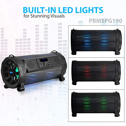 Pyle Bluetooth Boombox Street Blaster Stereo Speaker Portable
