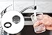 Sumnacon 3 Packs Low Flow Faucet Aerator - 24 mm Male Thread Faucet Bubbler Sink Aerator / Laminar Bubble Water Saving Faucet Aerator with Gasket for Kitchen and Bathroom, Chrome (3 Packs)
