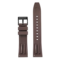 WOUKUP Silicone Watch Bands Quick Release Rubber