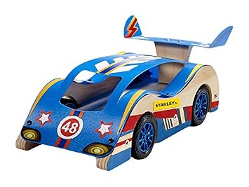 Stanley Jr Sports Car Custom Racer Wood Building Kit - 