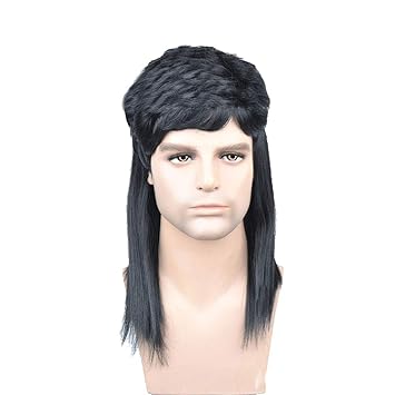 Amazon Com Eoco Mens Wig Fashionable Long Hair 2 Colors Can Be