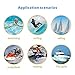 IREENUO Kids Wetsuit for Boys Girls, 2.5mm Neoprene Long Sleeve Child Full Wet Suit for Diving Swimming Surfing Snorkeling Wading