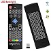 Air Mouse,MX3 Pro Backlit Mini Keyboard Remote Control,Mini Wireless Keyboard & IR Learning Air Mouse Remote,Best for Raspberry Pi 4 Android Smart Tv Box HTPC IPTV PC Pad Xbox