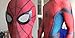 ComicCosplay Spider-Man Homecoming Cosplay | Homecoming Spiderman Cosplay | Premium Lyrca Zentai Cosplay (X-Large, Homecoming)