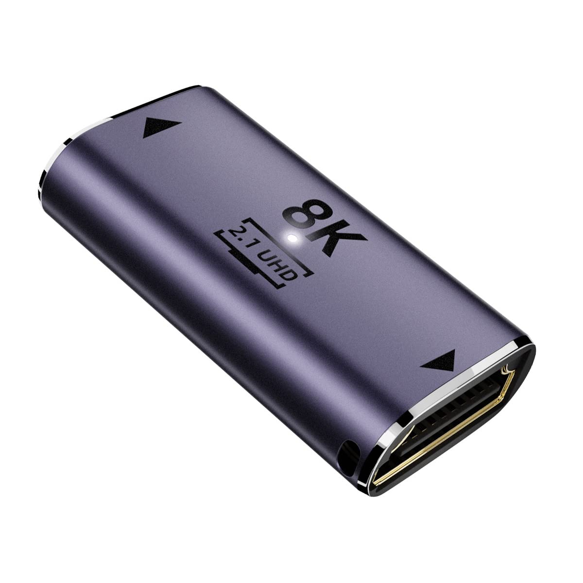 CY 8K Cable HDMI Female to HDMI 2.1 Female UHD Extension Gold Converter Adapter Support 8K 60hz HDTV