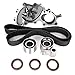 Engine Timing Belt Kit with Water Pump, Fit for 3.4L V6 Toyota 4Runner, T100, Tacoma, Tundra with 5VZFE Engine, Replace TKT-025 TKT-007 TCKWP271