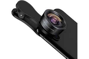 KEYWING Fisheye Lens 198° Fish Eye Phone Camera Lens Kit for iPhone Fish Bowl Camera Lens Attachments for iPhone 7 8 x xr 11 12 13 pro max Samsung Smartphone Black