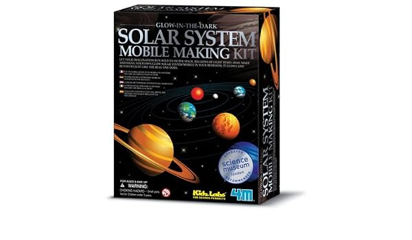 Amazoncom Learninglab Glow Solar System Mobile Kit Office