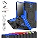 Lenovo Phab 2 Case,Mama Mouth Shockproof Heavy Duty Combo Hybrid Rugged Dual Layer Grip Cover with Kickstand For Lenovo Phab 2 Smartphone(With 4 in 1 Free Gift Packaged),Blue