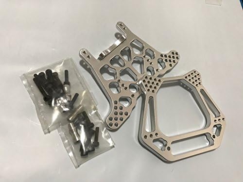 Aluminum F/R Shock Tower Fit Traxxas Slash Stampede Rustler VXL /2WD Silver G-M