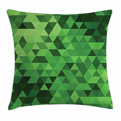 Amazon Com Dick Sidney Jade Green Throw Pillow Cushion Cover