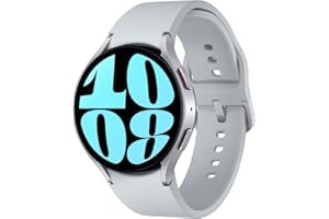 SAMSUNG Galaxy Watch 6 44mm Aluminum Smartwatch w/ Fitness Tracker, Heart Monitor, BIA Sensor, Advanced Sleep Coaching, Bluetooth – Silver