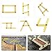 Angle-izer Template Tool, Couslash Multi-Angle Measuring Ruler,Angle Ruler Measures All Angles and Forms Angle Measurement Tool for Handymen Builders Craftsmen
