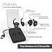 Tzumi ProBuds True Wireless Earbuds - Wireless Stereo Earbuds With Built-In Microphone and Charging Case – Bluetooth 4.2 Compatible with all iPhone and Android Devices
