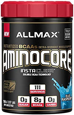 Allmax Aminocore Blue Raspberry 2.57lbs by Healthy Place