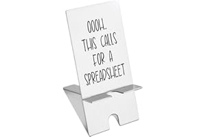 llxxeyopqdxz Phone Holder for Office Decor, Humorous Decor Desktop Phone Stand, Fun Office Gifts for Women, Boss, Employees, Coworkers, Sarcasm Office Phone Dock Holder YSJ1