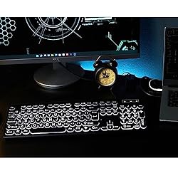 MCSaite Wired Backlit USB Keyboard - 104 Keys