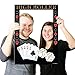 Big Dot of Happiness Las Vegas - Casino Themed Party Selfie Photo Booth Picture Frame & Props - Printed on Sturdy Material
