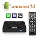 7.1 Android TV Box - J-DEAL W1 Newest Android 7.1 Smart TV Boxsets, Amlogic S905W Quad-Core, 1GB RAM & 8GB ROM, 4K Ultra HD, Support Video Encoder for H.264, 2.4GHz WiFi, Web TV Box + Remote Control