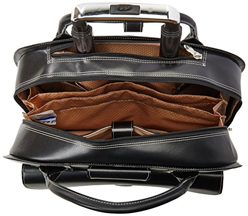 Mcklein USA 96315 Edgebrook , 15.4" Leather Wheeled Ladies' Laptop Briefcase