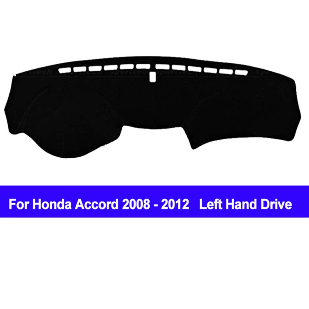 AUCD Car Dashboard Cover Dash Mat Dash Board Pad Carpet Automobile Dashmat Anti-UV for Honda Accord 2008 2009 2010 2011 2012