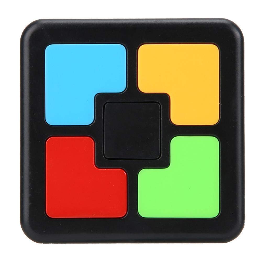 Kids Memory Toy, Plastic Interaction Intelligent Music Light Memory Training Game Toy Educational Brain Teaser Memory Game for Boys Girls Aged 3 4 5 6 7 8(Single Hand)