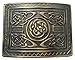 UT Kilts Scottish Kilt belt buckle #12 Antiqued Brass Finish