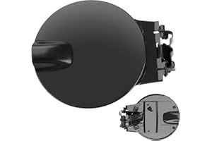 PARFYTER 10385417 Fuel Filler Gas Door Tank Matte Black Gas Cover Cap Fuel filler gas door Compatible with Chevy Colorado & GMC Canyon 2004 2005 2006 2007 2008 2009 2010 2011 2012