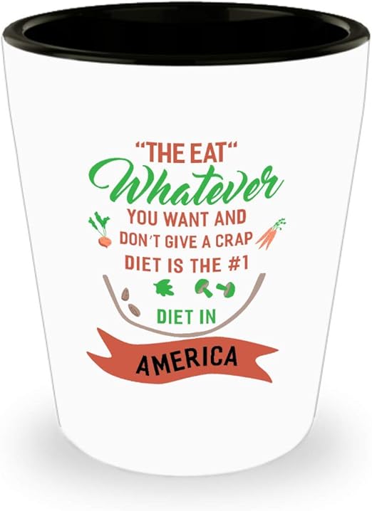 Divertido regalo para amantes del fitness/dieta, la comida, lo que ...