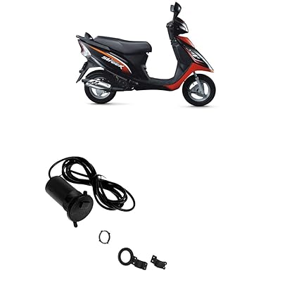 charging scooty tvs