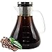 Stonn & Wolln Cold Brew Coffee Maker, Glass Carafe, 1.5L, Clear, Modern, No-Spillage Lid & Ergonomic Spout