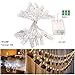 WONFAST LED Photo Clips String Lights, Battery Operated 5M 40 LED Peg Displaying Pictures Fairy Decorative Lights for Hanging Pictures Indoor Outdoor Party Christmas Decoration (40 Clips Warm White)
