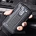 Cocomii Robot Belt Clip Holster LG G Vista Case, Slim Thin Matte Kickstand Swivel Belt Clip Holster Reinforced Drop Protection Fashion Phone Case Bumper Cover Compatible with LG G Vista (Black)