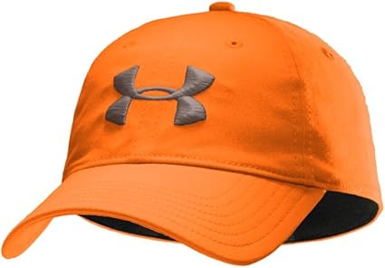 orange under armour hat